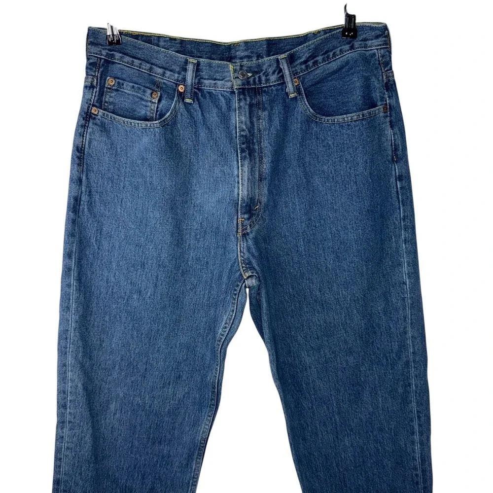 Levi's 550 Relaxed Fit Jeans Men‎ 38x30 Blue Straight Leg Denim